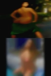 Woman looking chubby guys